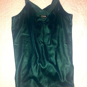 Express Velvet Teal Tank